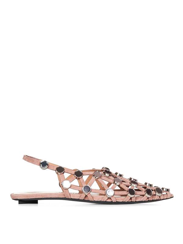 The Attico Ballerines - Beige