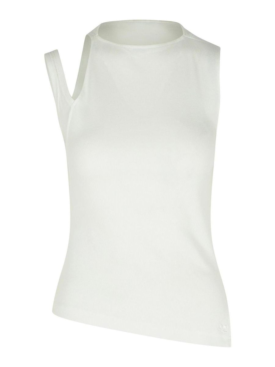 Courreges Top - Blanc
