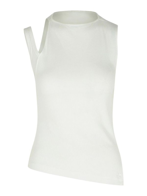 Courreges Top - Blanc
