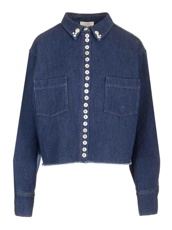 Forte Forte Chemise - Bleu