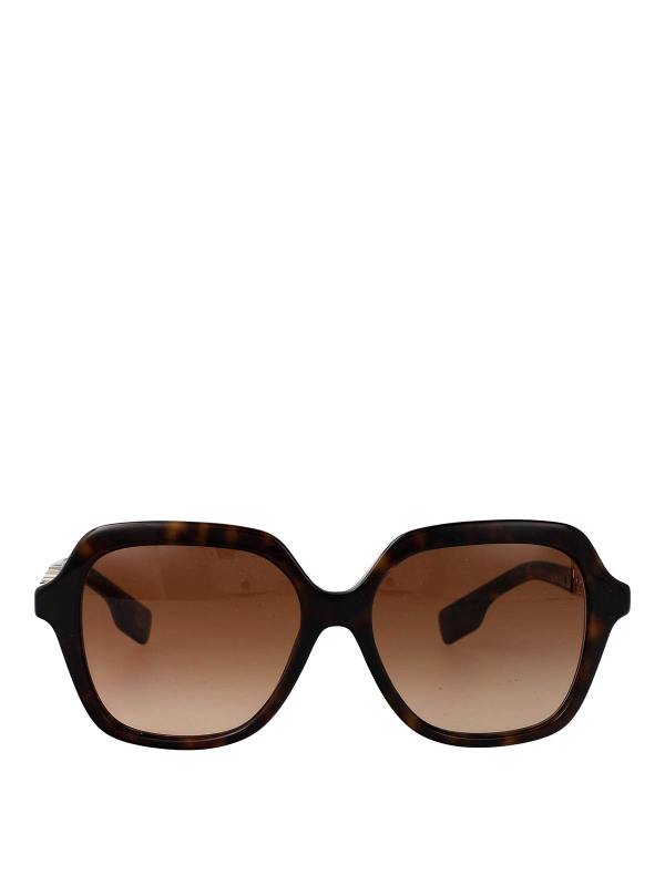 Burberry Lunettes De Soleil - Marron