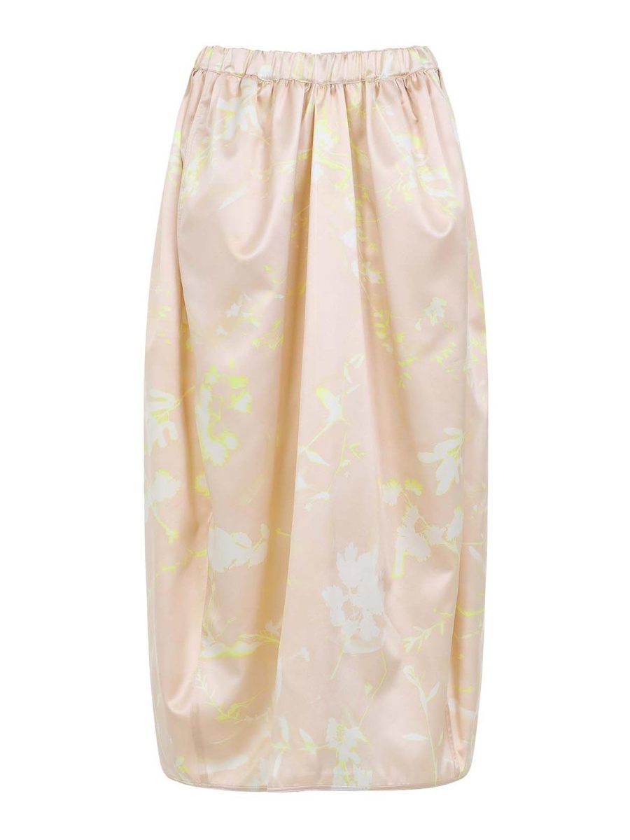 Fabiana Filippi Jupe Midi - Rose Clair