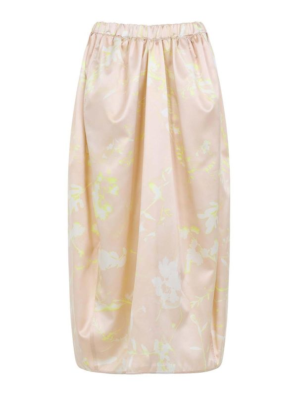 Fabiana Filippi Jupe Midi - Rose Clair