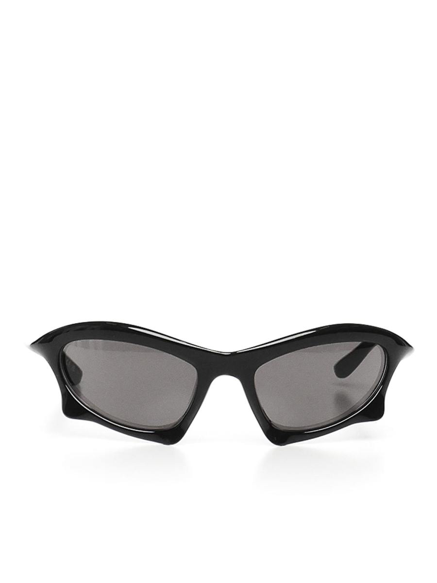 Balenciaga Lunettes De Soleil - Noir