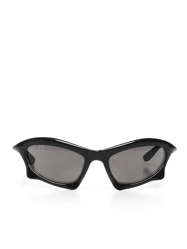 Balenciaga Lunettes De Soleil - Noir