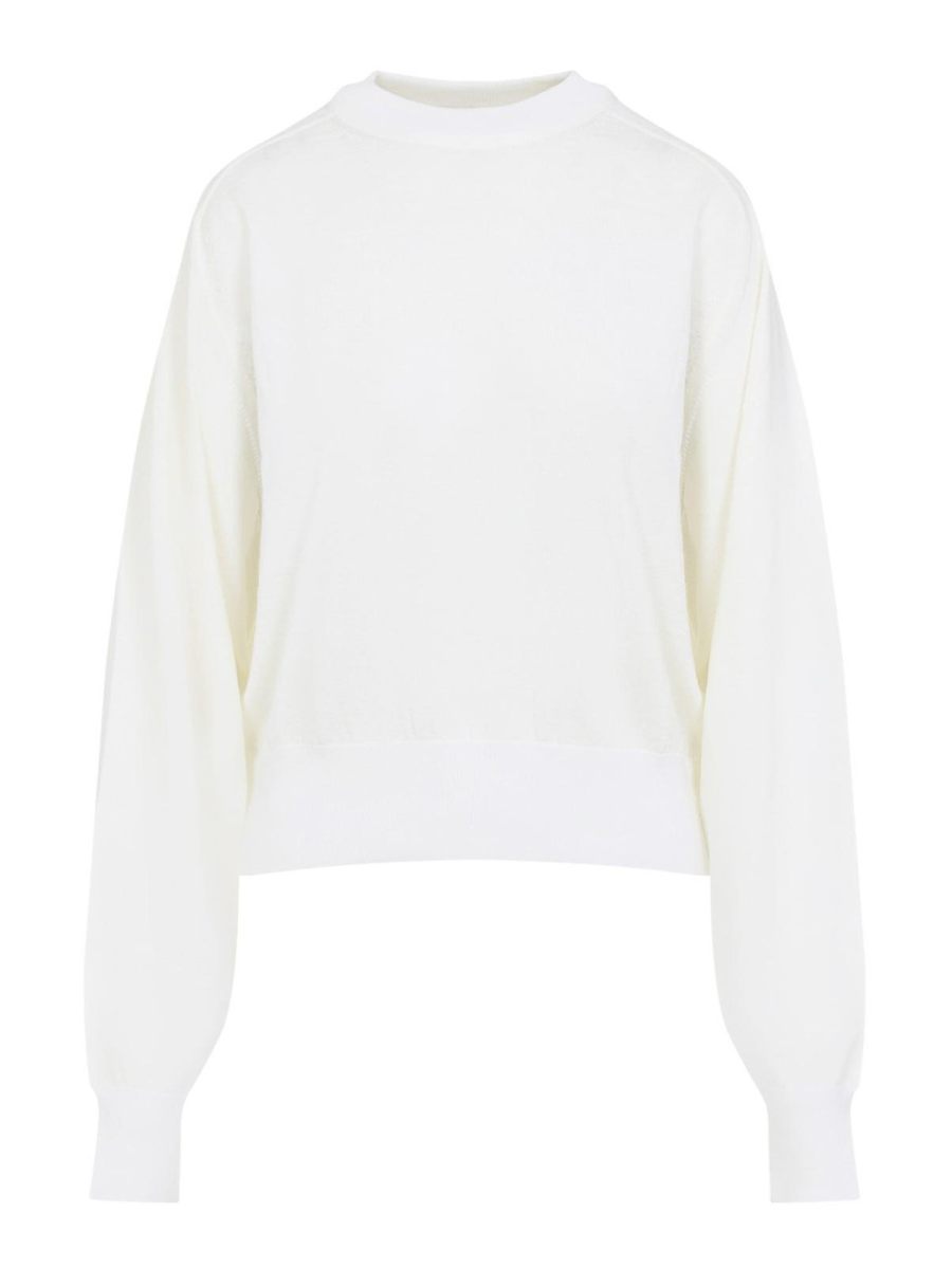 Jacquemus Pull Col Rond - Crème