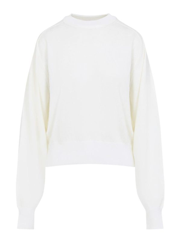 Jacquemus Pull Col Rond - Crème