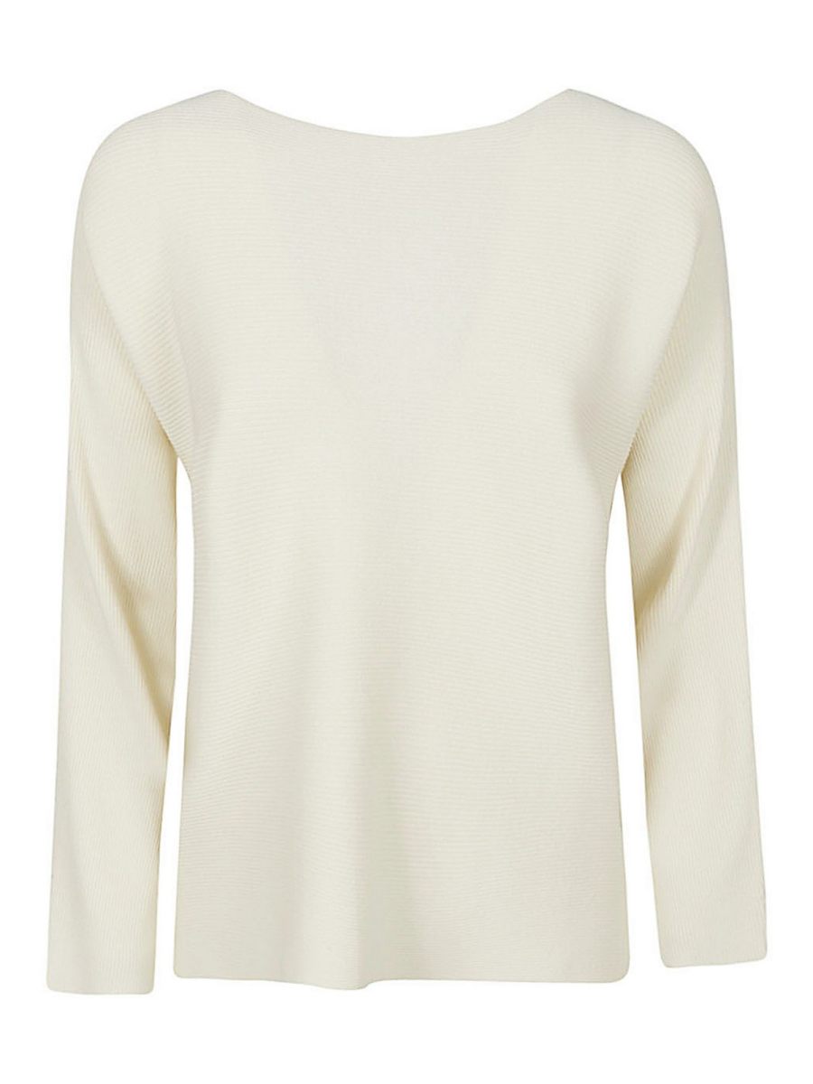 Liviana Conti Pull Col Rond - Beige