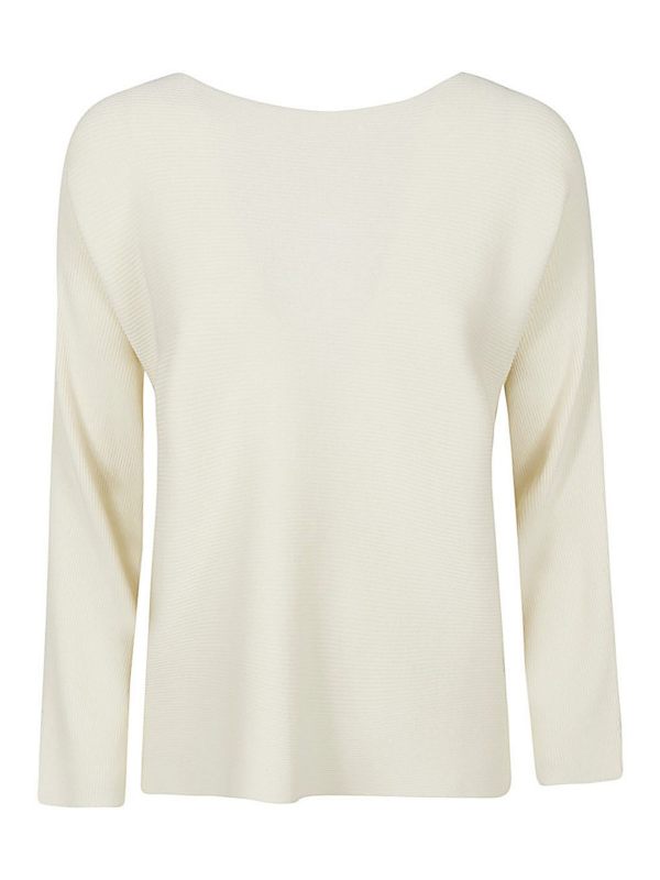 Liviana Conti Pull Col Rond - Beige