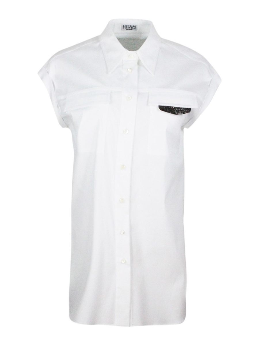 Brunello Cucinelli Chemise - Blanc