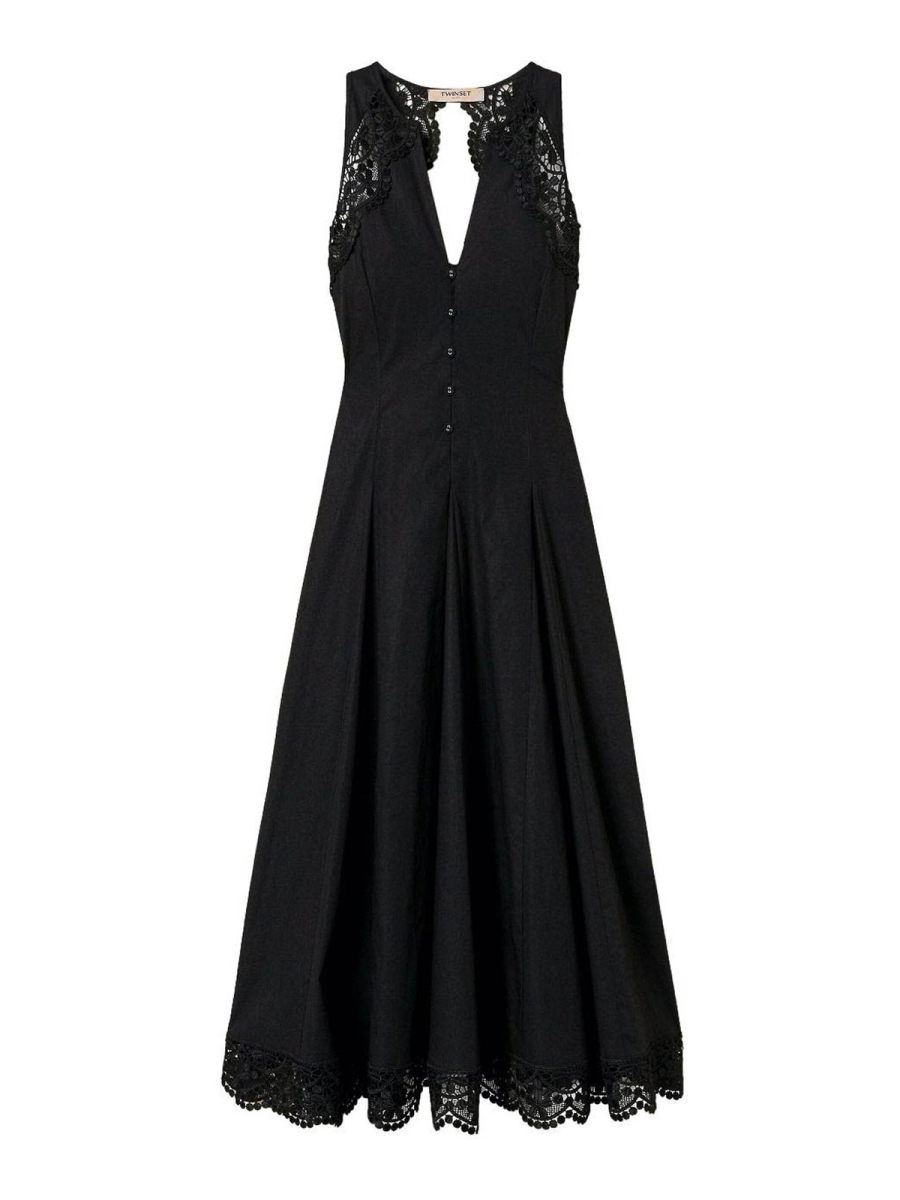 Twinset Jupe Midi - Noir