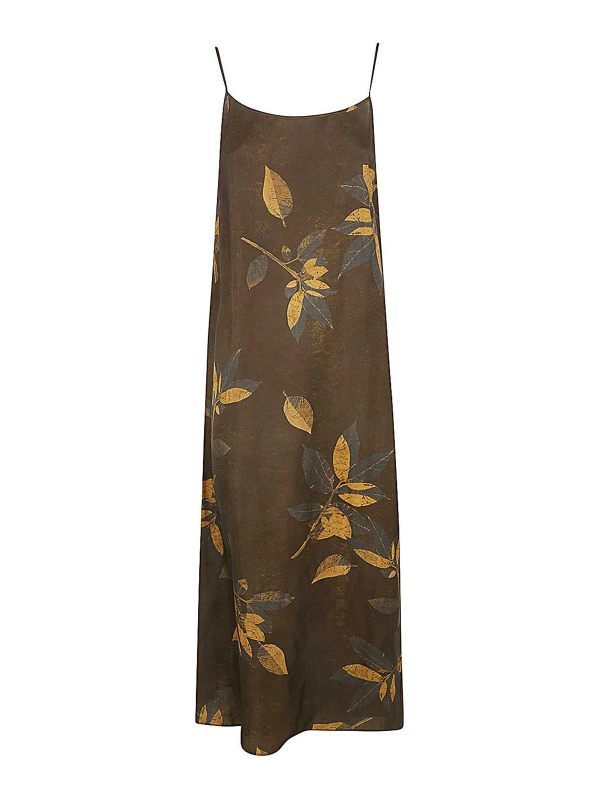 Uma Wang Robe Au Genou - Marron