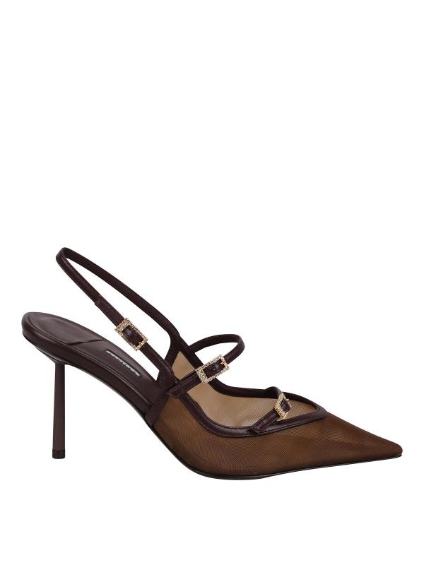 Le Silla Chaussures À Talon - Marron