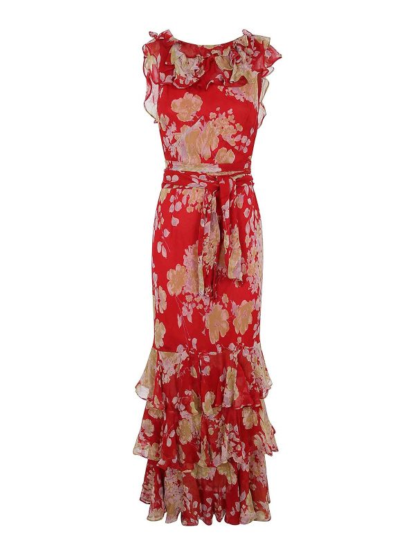 Rixo Maxi Robe - Rouge