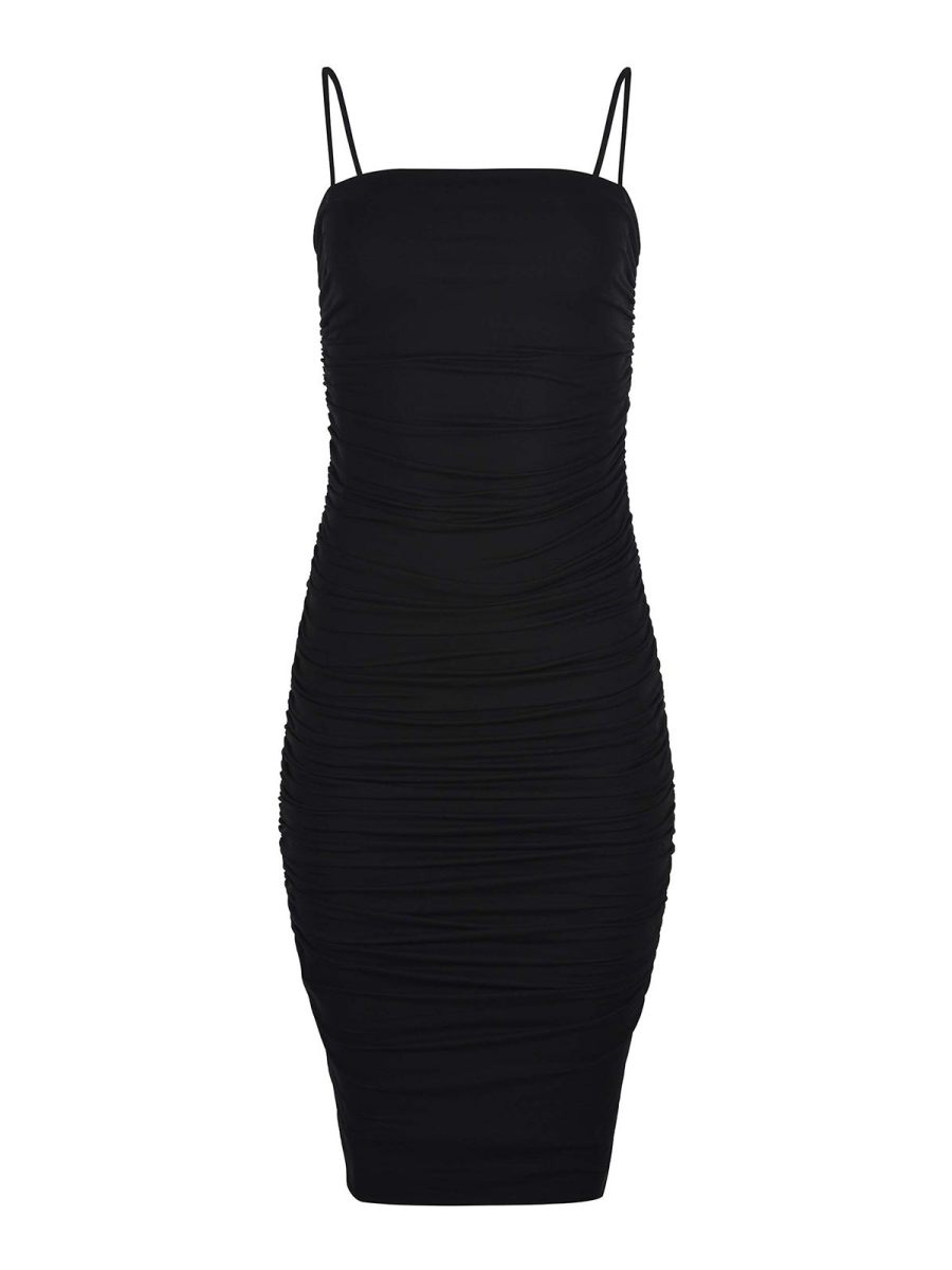 Pinko Robe Au Genou - Noir