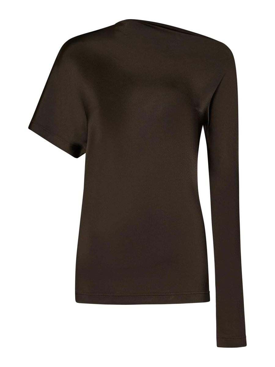 Alexander Mcqueen Top - Marron