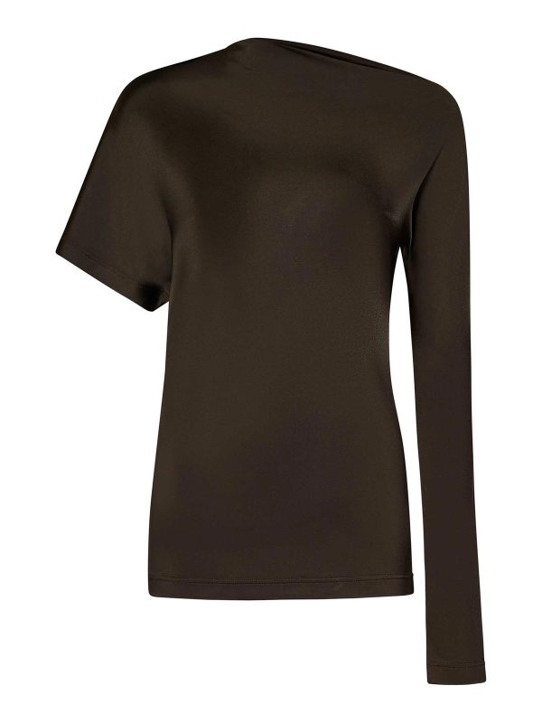 Alexander Mcqueen Top - Marron