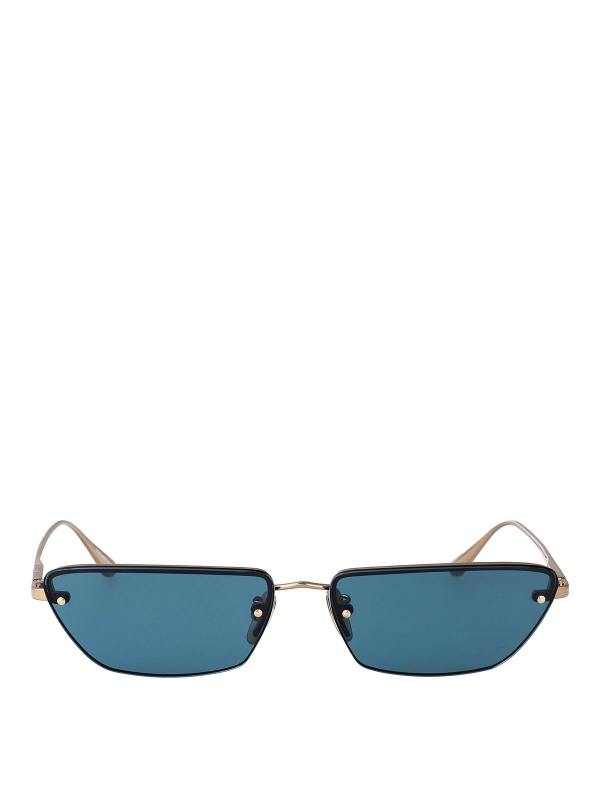 Linda Farrow Lunettes De Soleil - Or