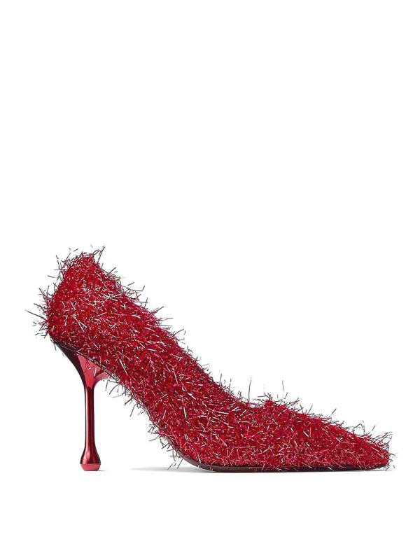 Jimmy Choo Chaussons - Rouge