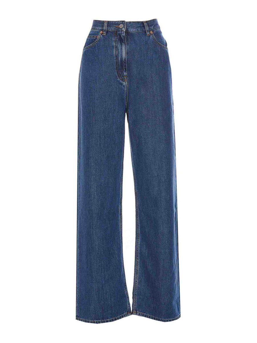Valentino Garavani Jean Droit - Bleu
