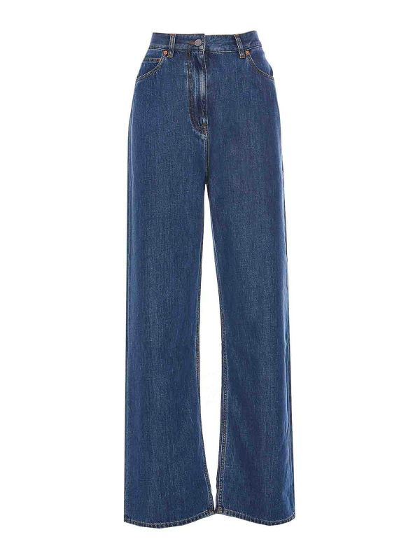 Valentino Garavani Jean Droit - Bleu