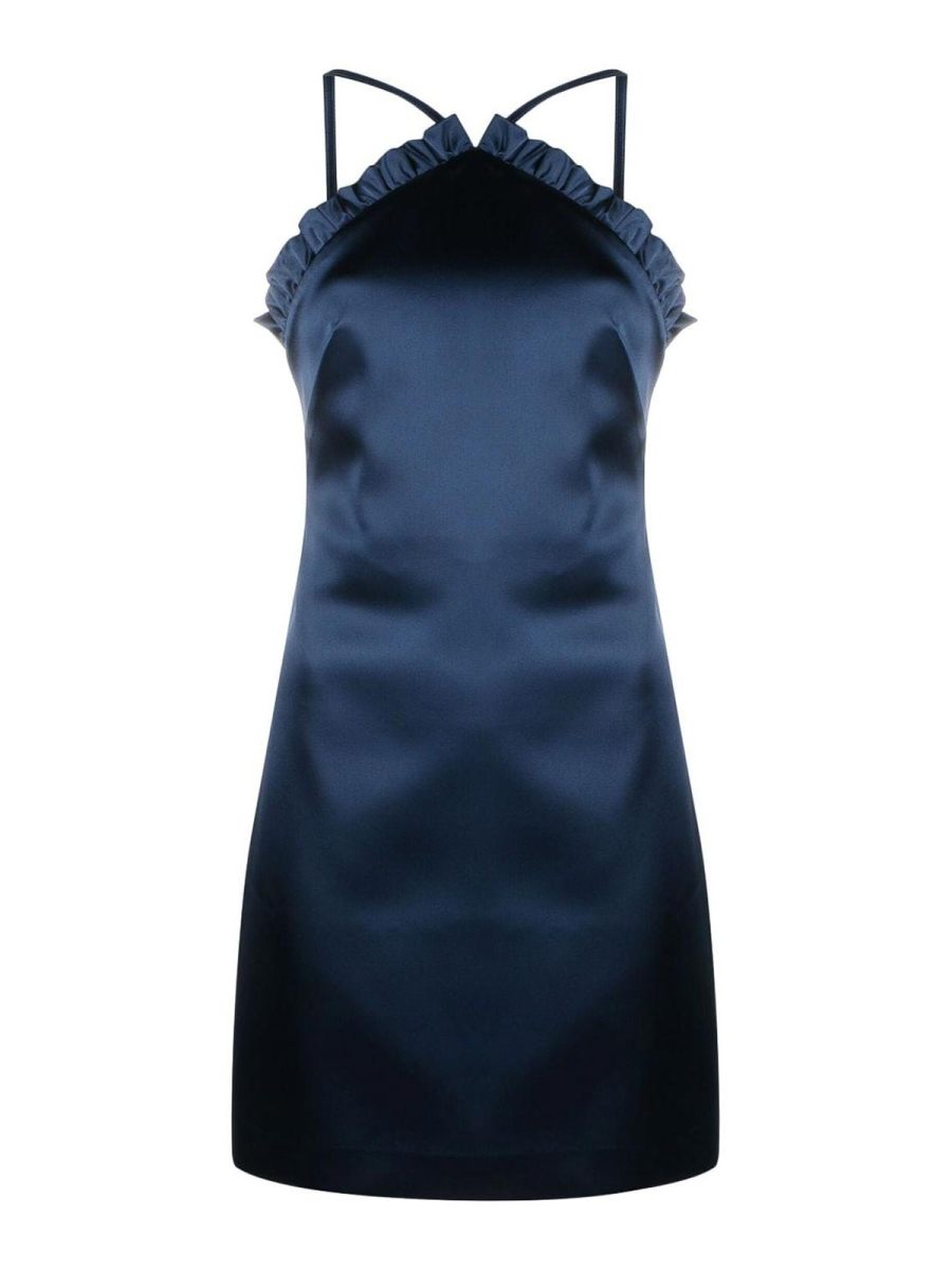 P. A.R. O.S. H. Robe Au Genou - Bleu