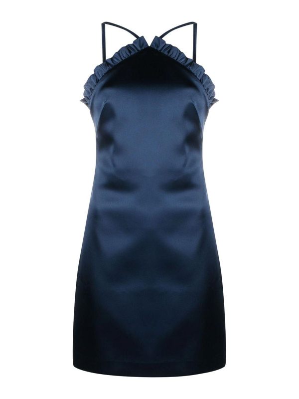 P. A.R. O.S. H. Robe Au Genou - Bleu