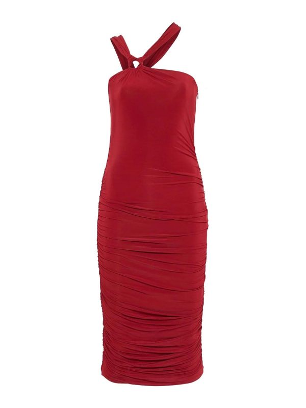 Isabel Marant Robe Au Genou - Marron