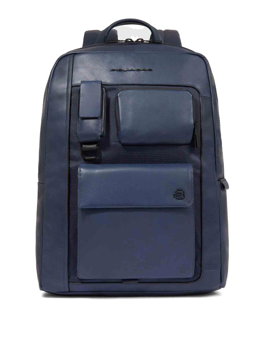 Piquadro Sac À Dos - Bleu