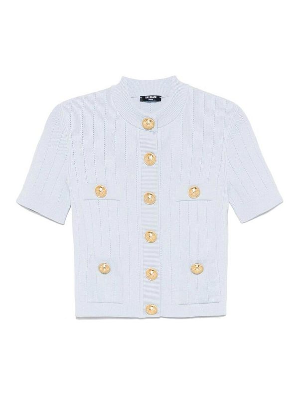 Balmain Cardigan - Beige Clair
