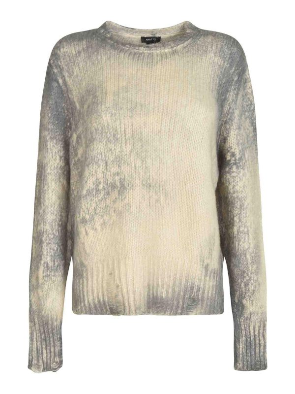 Avant Toi Pull Col Rond - Gris