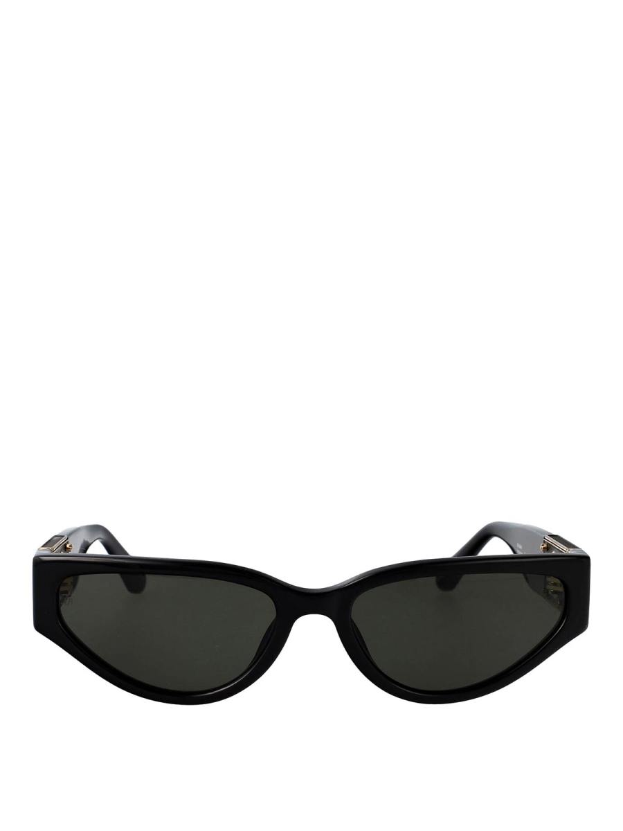 Linda Farrow Lunettes De Soleil - Noir