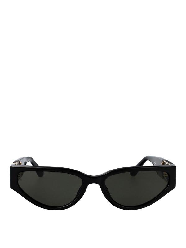 Linda Farrow Lunettes De Soleil - Noir