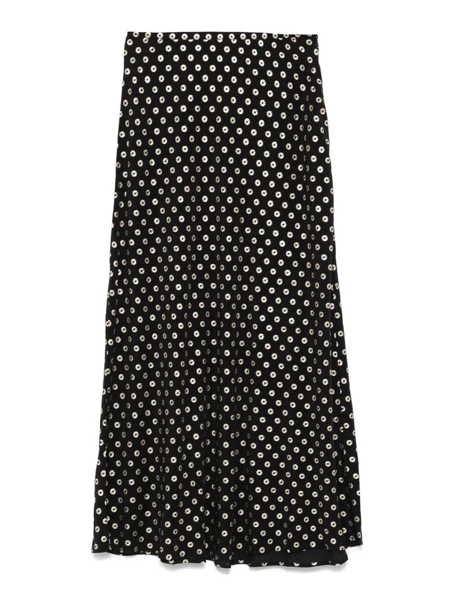Rixo Jupe Midi - Or