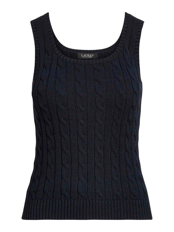 Lauren Ralph Lauren Top - Bleu Foncé
