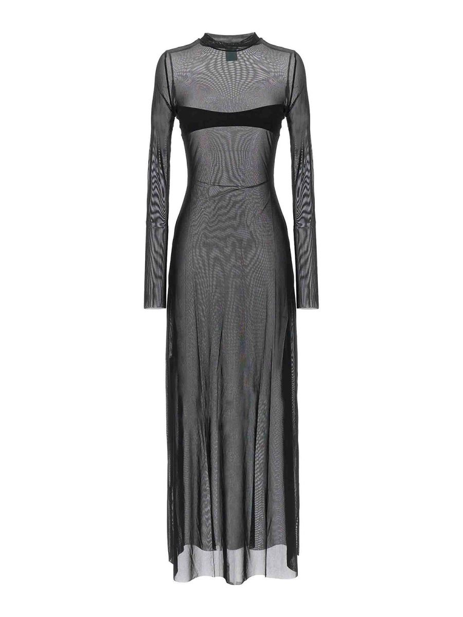 Not After Ten Maxi Robe - Noir