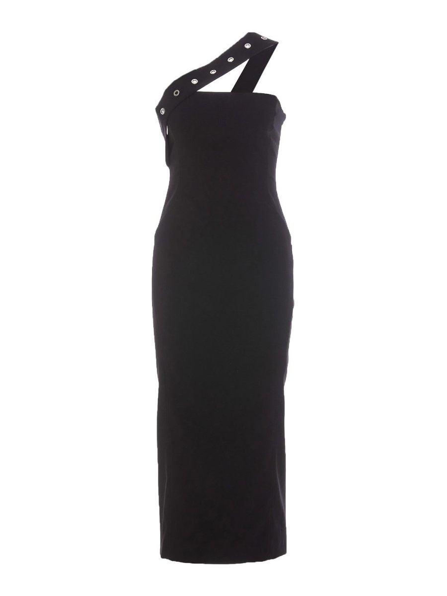 Patrizia Pepe Maxi Robe - Noir
