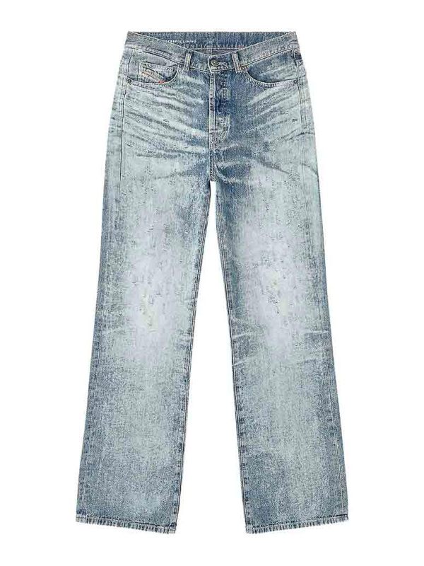Diesel Jean Évasé - Bleu