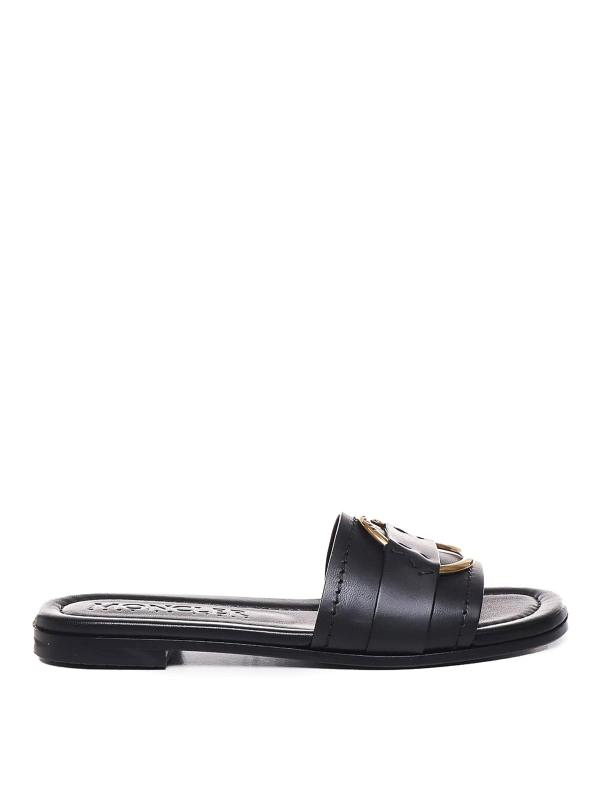 Moncler Sandales - Noir