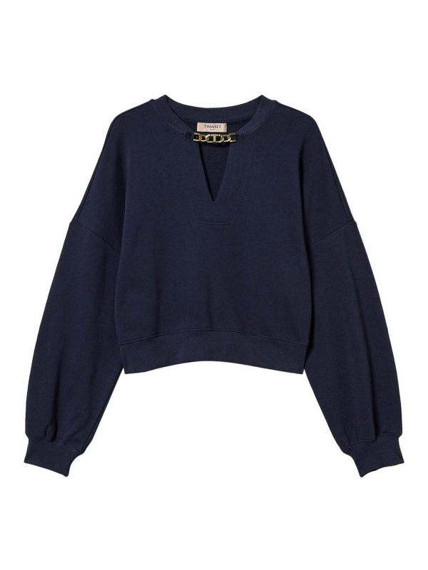 Twinset Sweat-Shirts - Bleu