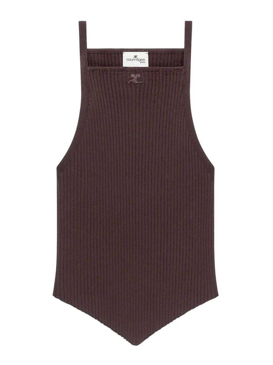 Courreges Top - Marron