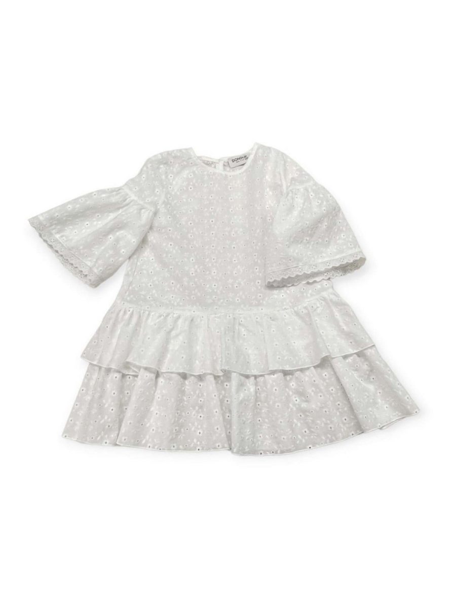 Dondup Robe Au Genou - Blanc
