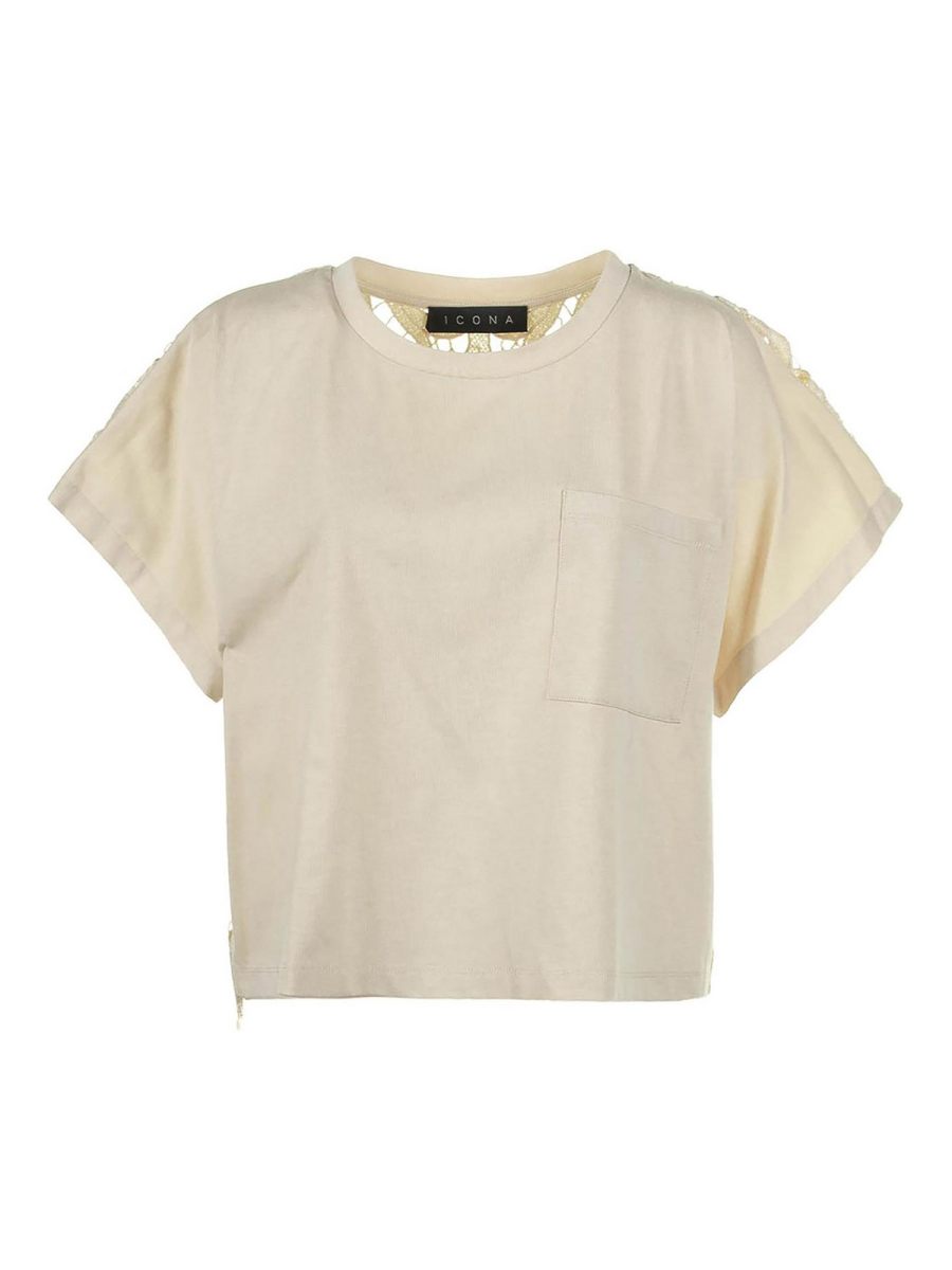 Kaos T-Shirt - Beige