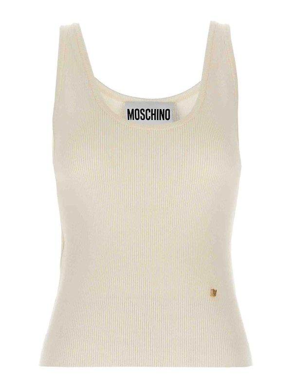 Moschino Top - Blanc