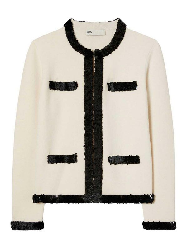 Tory Burch Veste Casual - Beige