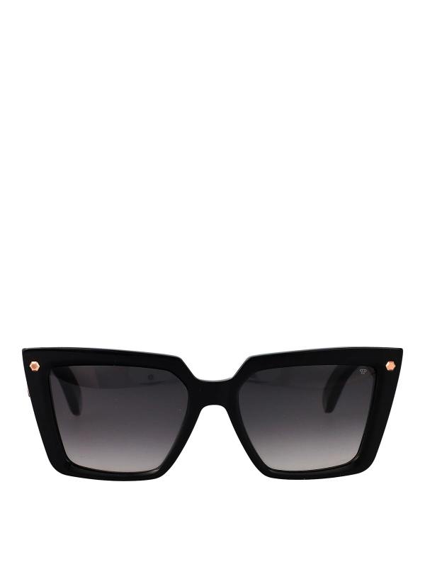 Philipp Plein Lunettes De Soleil - Noir