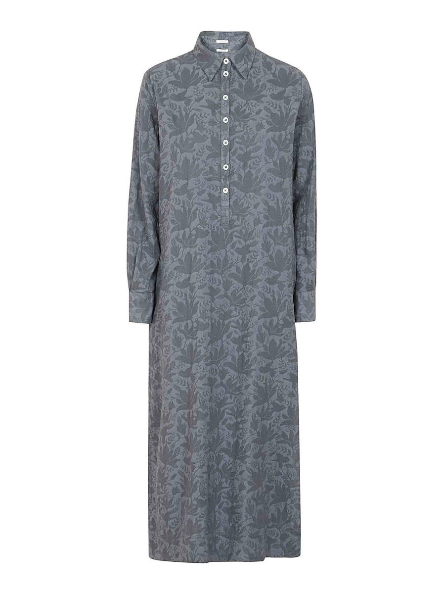 Massimo Alba Robe Au Genou - Blanc