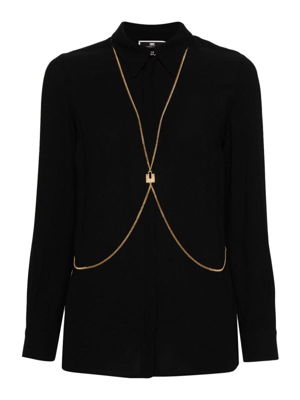 Elisabetta Franchi Chemise - Noir