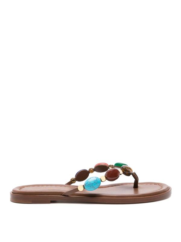 Gianvito Rossi Sandales - Marron