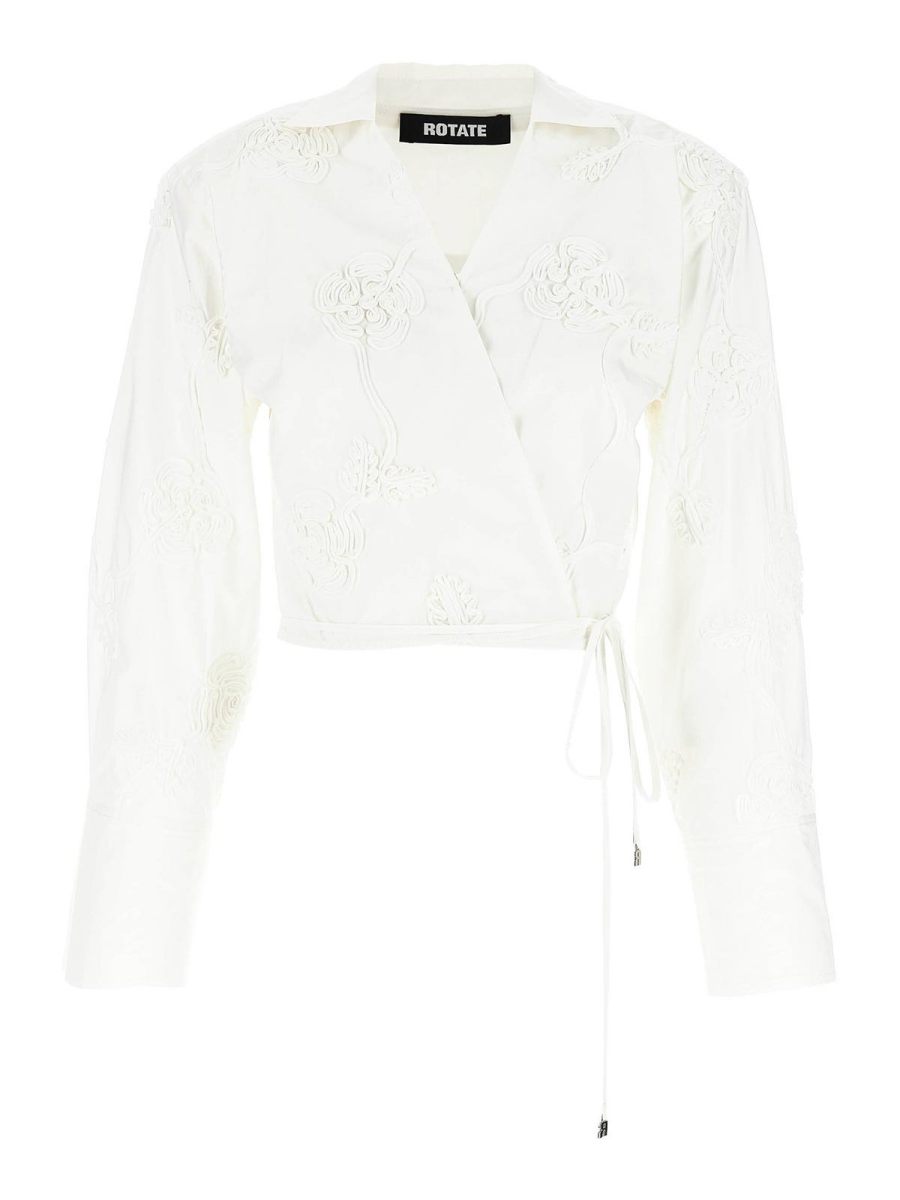 Rotate Birger Christensen Chemise - Blanc